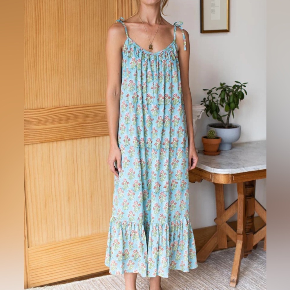 Emerson Fry India Sundress in Tuesday Flowers XS/S
